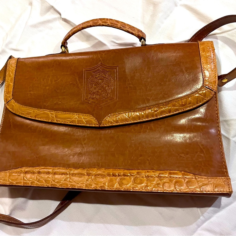 Vintage Midcentury Bellerose Satchel‎ Purse